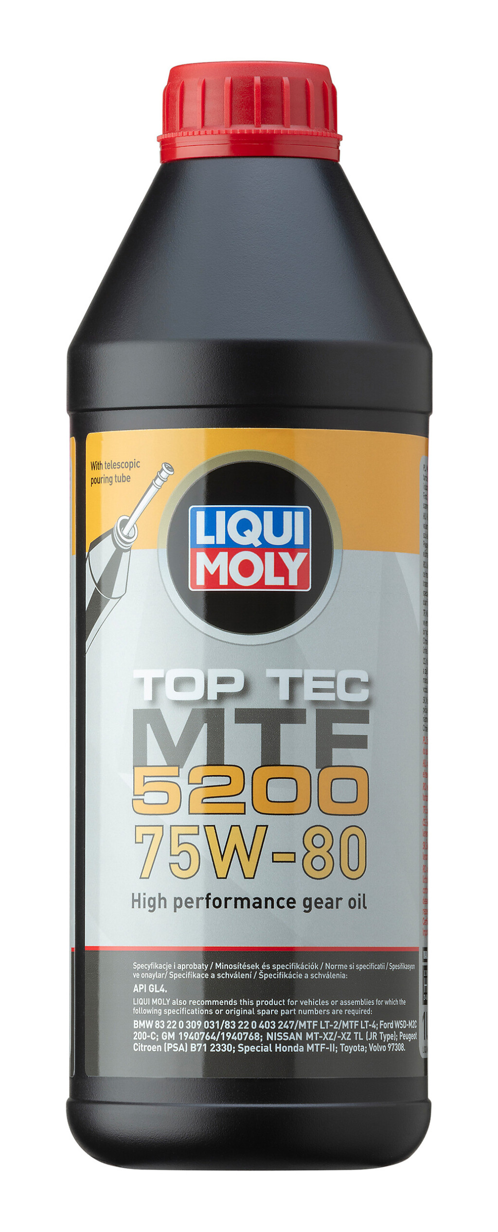 Top Tec MTF 5200 75W 80 váltóolaj 1l Liqui Moly