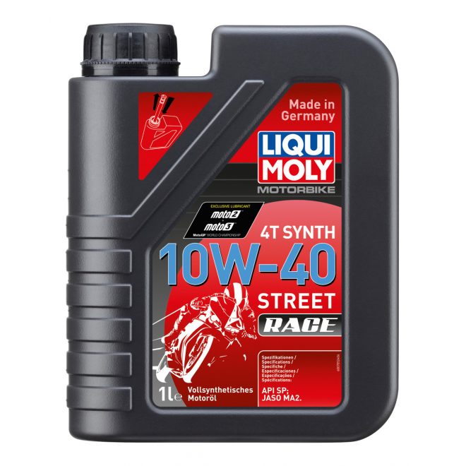 Motorbike 4T Synth 10W-40 Street Race motorolaj  1l