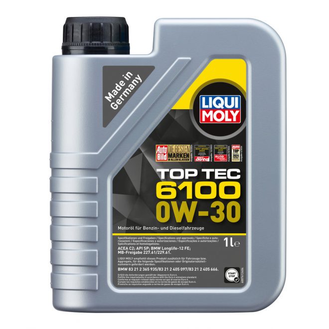 Top Tec 6100 0W-30 motorolaj   1l