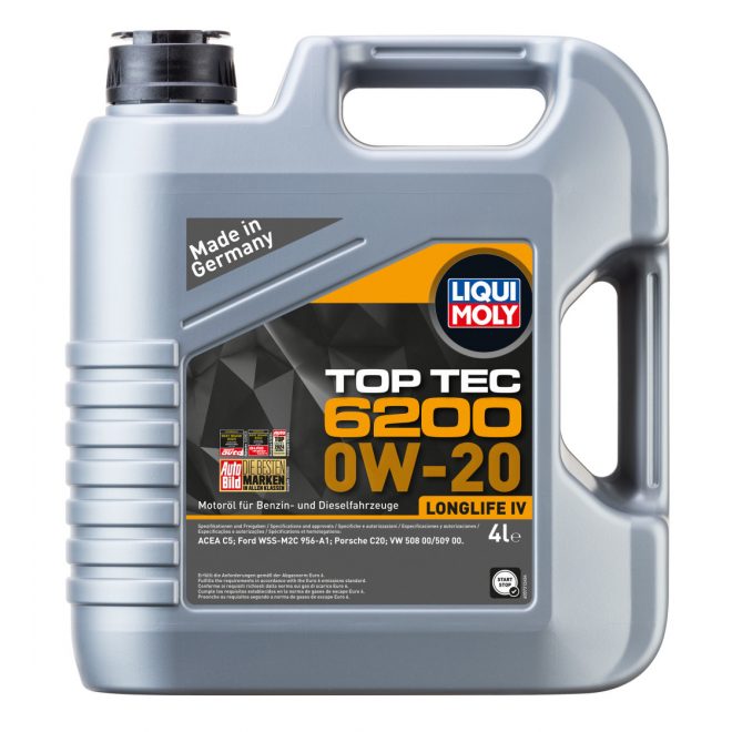 Top Tec 6200 0W-20 motorolaj   4l