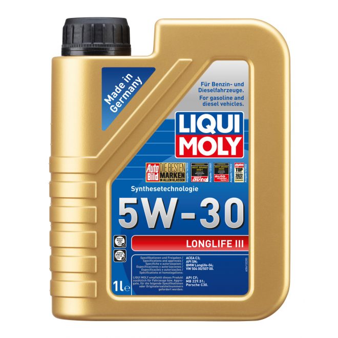 Longlife III 5W-30 motorolaj   1l