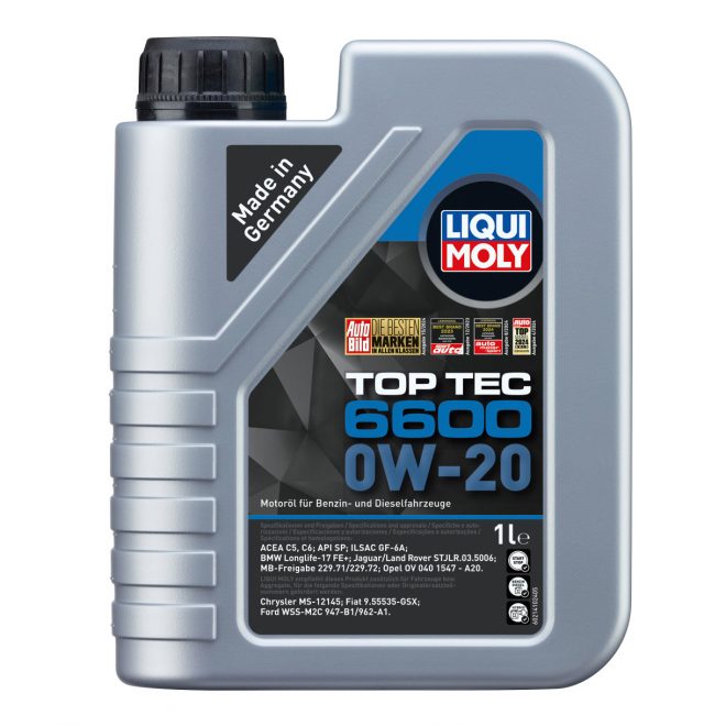 Top Tec 6600 0W-20 motorolaj 1l