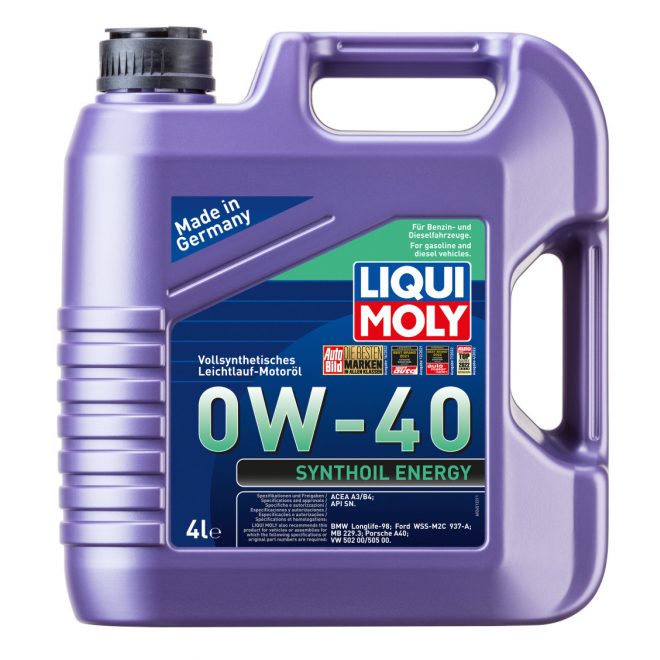 Synthoil Energy 0W-40 motorolaj  4l