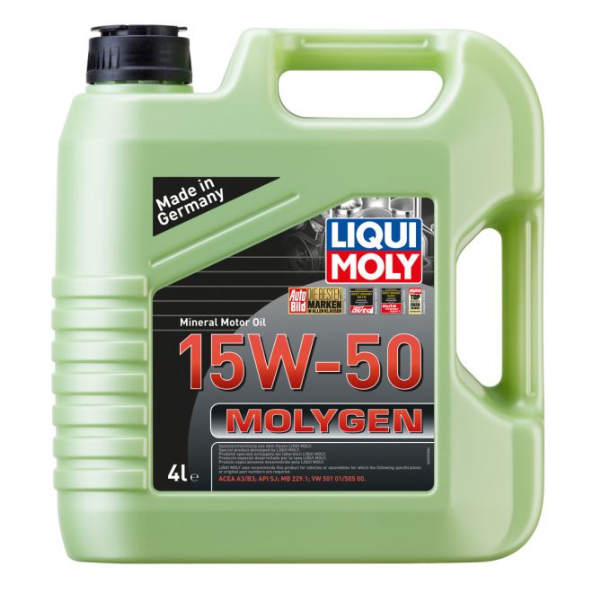 Molygen 15W-50 spec. motorolaj  4l