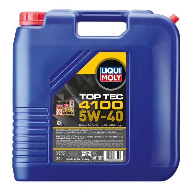 Top Tec 4100 5W-40 motorolaj  20l