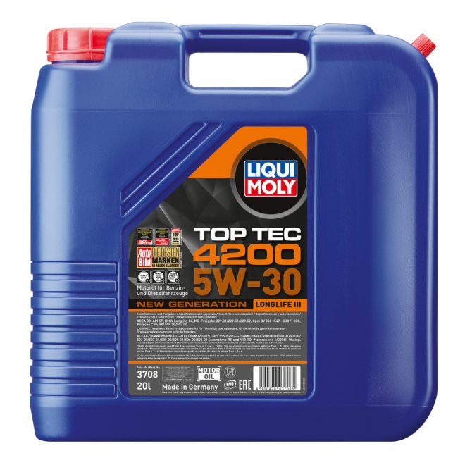 Top Tec 4200 5W-30 motorolaj  20l