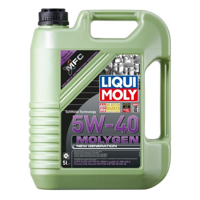 Molygen New Generation 5W-40 spec. motorolaj    5l