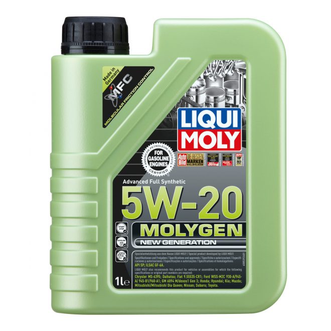 Molygen New Generation  5W-20 spec. motorolaj  1l