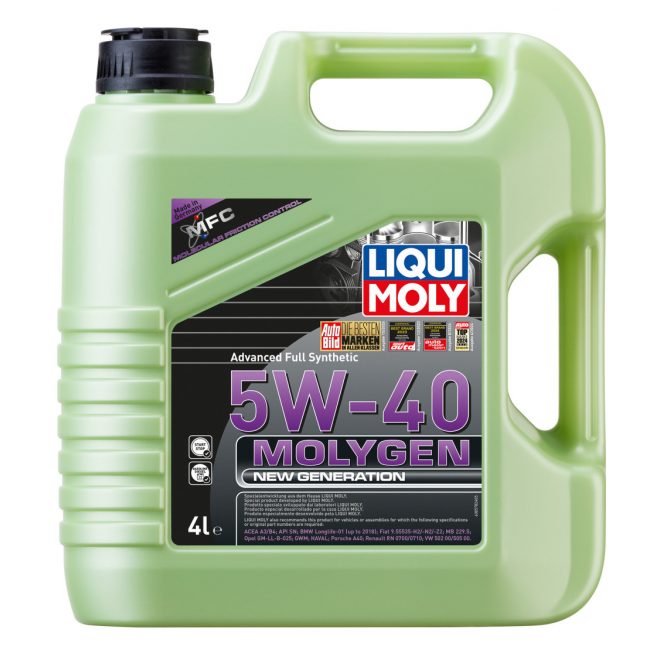 Molygen New Generation 5W-40 spec. motorolaj    4l