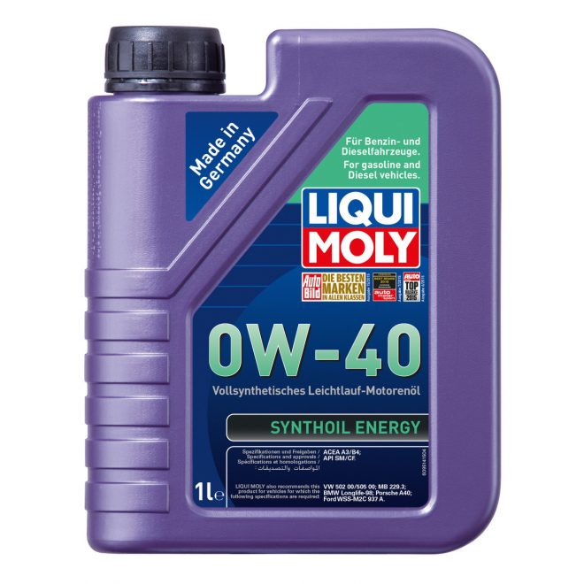 Synthoil Energy 0W-40 motorolaj  1l