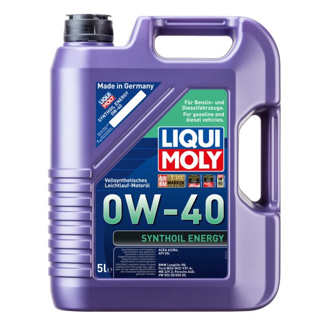 Synthoil Energy 0W-40 motorolaj  5l